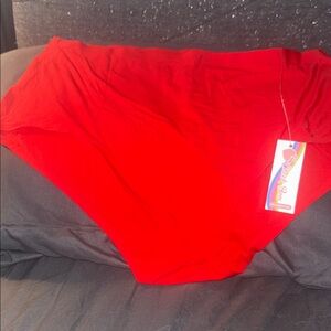 Scarlet Rose Women's Vibrant Red Panties
